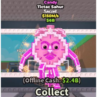🍭CANDY TICTAC SAHUR🍭💸150M/s💸 SECRET BRAINROT | FAST DELIVERY | Steal a Brainrot | SAB| TICTAC SAHUR CANDY