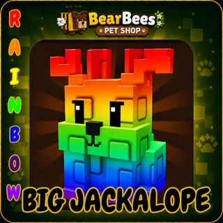 🌈 RAINBOW BIG JACKALOPE 🌈⚡INSTANT DELIVERY⚡