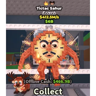 💸TICTAC SAHUR💸 412.5M/s SECRET BRAINROT | FAST DELIVERY | Steal a Brainrot | SAB