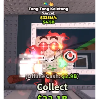 💸TANG TANG KELETANG💸335M/s💸 SECRET BRAINROT | FAST DELIVERY | Steal a Brainrot | SAB | TANG TANG KELETANG