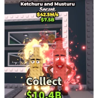 💸KETCHURU AND MUSTURU 💸 42.5M/s💸  SECRET BRAINROT | FAST DELIVERY | Steal a Brainrot | SAB