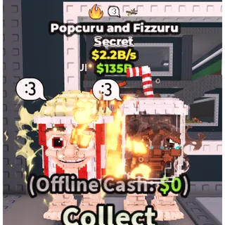 💸POPCURU AND FIZZURU💸💸 2.2B/s💸 SECRET BRAINROT | FAST DELIVERY | Steal a Brainrot | SAB | POPCURU AND FIZZURU