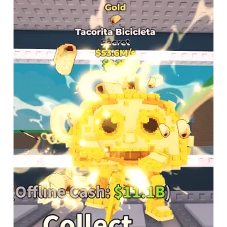 ⚜️GOLD⚜️ TACORITA BICICLETA 💸 53.6M/s SECRET BRAINROT | FAST DELIVERY | Steal a Brainrot | SAB