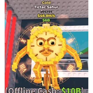 ⚜️GOLD⚜️ TICTAC SAHUR 💸 46.8M/s SECRET BRAINROT | FAST DELIVERY | Steal a Brainrot | SAB