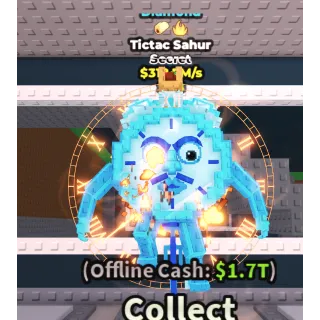 💎DIAMOND💎 TICTAC SAHUR💸 318.7M/s SECRET BRAINROT | FAST DELIVERY | Steal a Brainrot | SAB