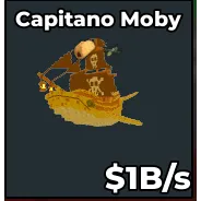 ⚜️GOLD CAPITANO MOBY⚜️ 💸 1B/s - 1.5B/s 💸 ⚡INSTANT DELIVERY| SAB | CAPITANO MOBY GOLD