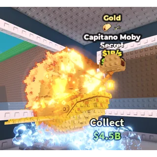 ⚜️GOLD CAPITANO MOBY⚜️ 💸 1B/s - 1.5B/s 💸 ⚡INSTANT DELIVERY| SAB | CAPITANO MOBY GOLD