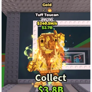 ⚜️GOLD TUFF TOUCAN⚜️💸240.5M/s💸 SECRET BRAINROT | FAST DELIVERY | Steal a Brainrot | SAB| TUFF TOUCAN GOLD