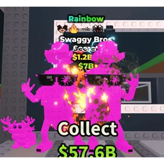 🌈RAINBOW SWAGGY BROS🌈 💸 1.2B/s 💸⚡INSTANT DELIVERY| SAB |SWAGGY BROS RAINBOW