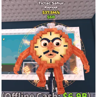 💸 TICTAC SAHUR 💸 37.5M/s SECRET BRAINROT | FAST DELIVERY | Steal a Brainrot | SAB