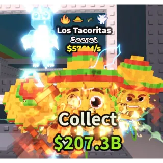 💸LOS TACORITAS💸576M/s💸 SECRET BRAINROT | FAST DELIVERY | Steal a Brainrot | SAB