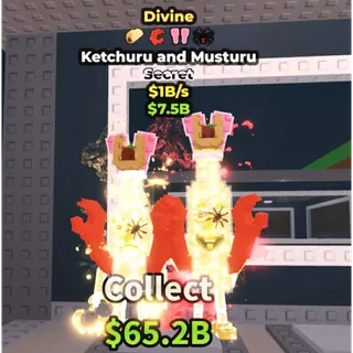 🌟 DIVINE KETCHURU AND MUSTURU 🌟 💸 1B/s 💸 ⚡INSTANT DELIVERY| SAB | KETCHURU AND MUSTURU DIVINE