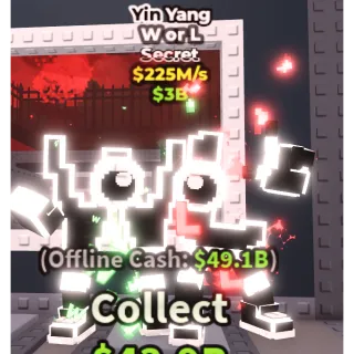 ☯️YINYANG W OR L☯️💸 225M/s💸 SECRET BRAINROT | FAST DELIVERY | Steal a Brainrot | SAB | W OR L YINYANG