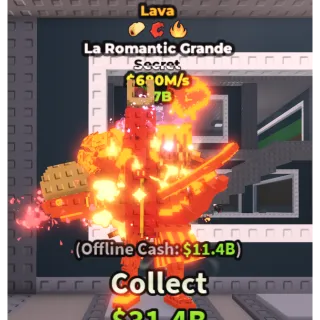 🌋LAVA LA ROMANTIC GRANDE🌋💸 680M/s SECRET BRAINROT | FAST DELIVERY | Steal a Brainrot | SAB LA ROMANTIC GRANDE LAVA