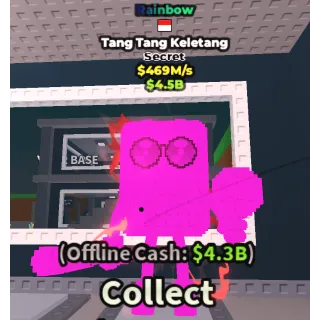 🌈RAINBOW TANG TANG KELETANG🌈💸 469M/s💸  SECRET BRAINROT | FAST DELIVERY | Steal a Brainrot | SAB | TANG TANG KELETANG RAINBOW