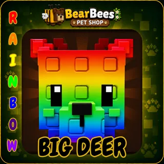🌈 RAINBOW BIG DEER 🌈⚡INSTANT DELIVERY⚡