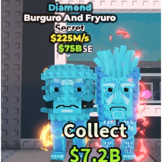 💎DIAMOND BURGURO AND FRYURO💎💸 225M/s SECRET BRAINROT | FAST DELIVERY | Steal a Brainrot | SAB BURGURO AND FRYURO DIAMOND