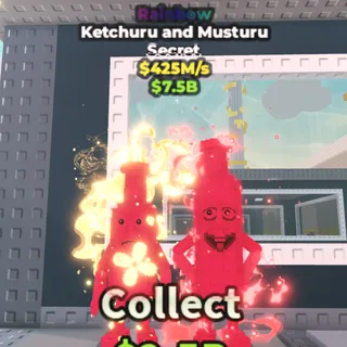 🌈RAINBOW KETCHURU AND MUSTURU 🌈💸425M/s💸  SECRET BRAINROT | FAST DELIVERY | Steal a Brainrot | SAB | KETCHURU AND MUSTURU