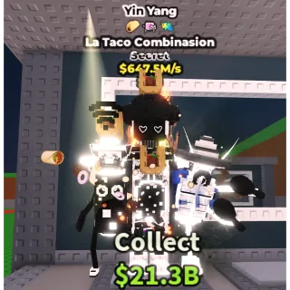 ☯️YINYANG LA TACO COMBINASION☯️💸 647.5M/s💸 SECRET BRAINROT | FAST DELIVERY | Steal a Brainrot | SAB LA TACO COMBINASION YINYANG