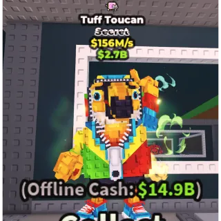 💸TUFF TOUCAN💸156M/s💸 SECRET BRAINROT | FAST DELIVERY | Steal a Brainrot | SAB| TUFF TOUCAN