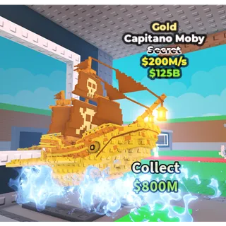 ⚜️GOLD CAPITANO MOBY⚜️💸200M/s💸 SECRET BRAINROT | FAST DELIVERY | Steal a Brainrot | SAB| CAPITANO MOBY GOLD