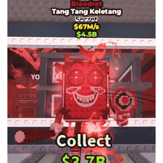 🩸BLOODROT TANG TANG KELETANG🩸💸 67M/s💸  SECRET BRAINROT | FAST DELIVERY | Steal a Brainrot | SAB | TANG TANG KELETANG BLOODROT