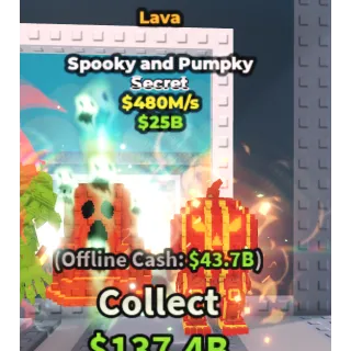 🌋LAVA SPOOKY AND PUMPKY🌋💸480M/s💸 SECRET BRAINROT | FAST DELIVERY | Steal a Brainrot | SAB | SPOOKY AND PUMPKY LAVA