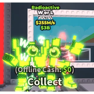 🟢RADIOACTIVE W OR L🟢💸 170M/s💸 SECRET BRAINROT | FAST DELIVERY | Steal a Brainrot | SAB | W OR L RADIOACTIVE