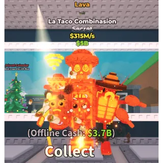 🌋LAVA🌋 LA TACO COMBINASION 💸 315M/s SECRET BRAINROT | FAST DELIVERY | Steal a Brainrot | SAB