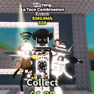 ☯️YINYANG LA TACO COMBINASION☯️💸 262.5M/s💸 SECRET BRAINROT | FAST DELIVERY | Steal a Brainrot | SAB| LA TACO COMBINASION