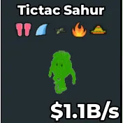 🌈RAINBOW TICTAC SAHUR🌈💸 1.1B/s 💸⚡INSTANT DELIVERY| TICTAC SAHUR RAINBOW