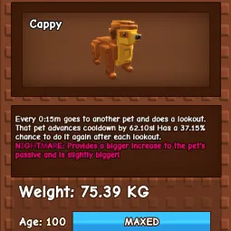 😈🦦TITANIC NIGHTMARE MEERKAT🦦😈 75.39 KG 15s CD NO TOY ‼️ Fast Delivery and Great Size‼️