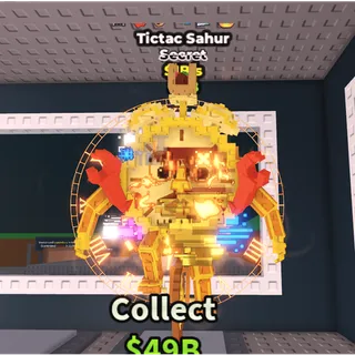 ⚜️GOLD TICTAC SAHUR⚜️ 💸 1B-1.5B/s 💸 ⚡INSTANT DELIVERY| SAB | TICTAC SAHUR GOLD