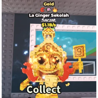 ⚜️GOLD LA GINGER SEKOLAH⚜️💸1.1B/s💸 SECRET BRAINROT | FAST DELIVERY | Steal a Brainrot | SAB|  LA GINGER SEKOLAH GOLD