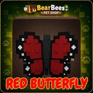 🚨 RED BUTTERFLY (1% Rarity) 🚨⚡INSTANT DELIVERY⚡