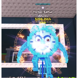 💎DIAMOND💎 TICTAC SAHUR 💸 206.2M/s SECRET BRAINROT | FAST DELIVERY | Steal a Brainrot | SAB