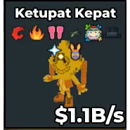 ⚜️ GOLD KETUPAT KEPAT ⚜️ 💸 1.1B/s 💸⚡INSTANT DELIVERY⚡ | SAB | KETUPAT KEPAT GOLD
