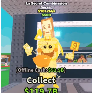 ⚜️GOLD LA SECRET COMBINASION⚜️💸781.2Bs💸 SECRET BRAINROT | FAST DELIVERY | Steal a Brainrot | SAB| LA SECRET COMBINASION GOLD