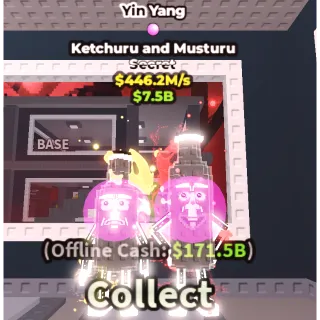 ☯️YINYANG KETCHURU AND MUSTURU☯️💸446.2M/s💸 SECRET BRAINROT | FAST DELIVERY | Steal a Brainrot | SAB| KETCHURU AND MUSTURU