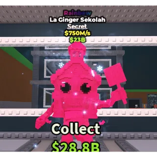 🌈RAINBOW LA GINGER SEKOLAH🌈💸750M/s💸 SECRET BRAINROT | FAST DELIVERY | Steal a Brainrot | SAB LA GINGER SEKOLAH RAINBOW