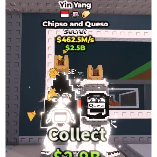 ☯️YIN-YANG CHIPSO AND QUESO☯️💸462.5M/s💸 SECRET BRAINROT | FAST DELIVERY | Steal a Brainrot | SAB CHIPSO AND QUESO YINYANG