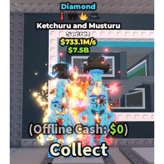 💎DIAMOND💎 KETCHURU AND MUSTURU💸 733.1M/s💸 SECRET BRAINROT | FAST DELIVERY | Steal a Brainrot | SAB | KETCHURU AND MUSTURU
