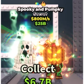 💸SPOOKY AND PUMPKY💸800M/s💸 SECRET BRAINROT | FAST DELIVERY | Steal a Brainrot | SAB | PUMPKY AND SPOOKY