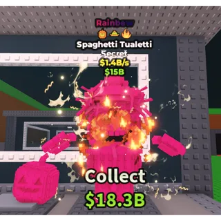 🌈RAINBOW SPAGHETTI TUALETTTI🌈 💸 1.4B/s 💸 [GREAT TRAITS]⚡INSTANT DELIVERY| SAB | SPAGHETTI TUALETTI RAINBOW