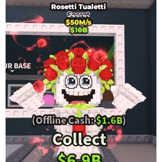 💸CURSED ROSETTI TUALETTI💸50M/s💸 SECRET BRAINROT | FAST DELIVERY | Steal a Brainrot | SAB ROSETTI TUALETTI