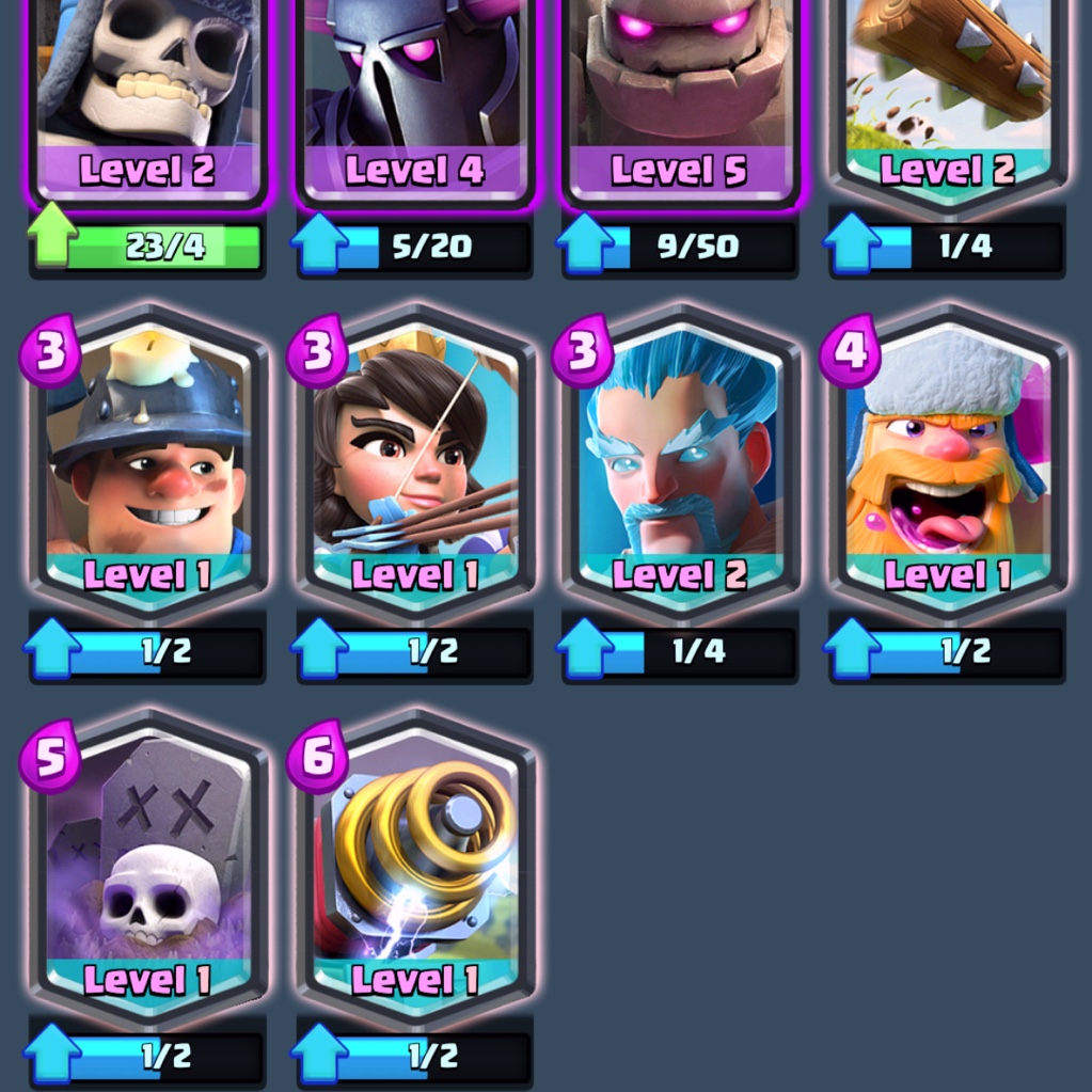 Clash Royale Account Almost Arena 11 10 Psn Other Gameflip - 