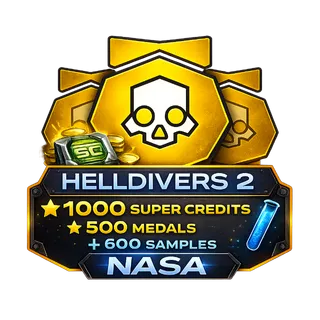 HELLDIVERS 2  500 medals + 600 Samples