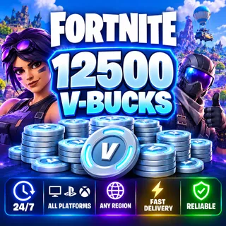 Fortnite : 12500 Vbucks ( Applied )