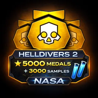 HELLDIVERS 2  7000 MEDALS + 700 SAMPLES