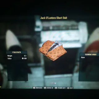 Jack O'lanternShort Suit